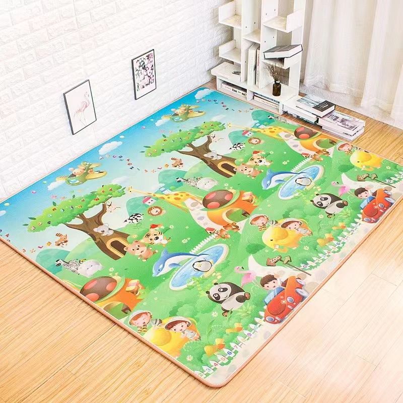 Repotting Mat - Детский игровой коврик с двусторонними животными,