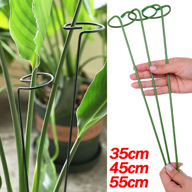 Plant Support Stake - 1-10 шт. металлический держатель для кустарников