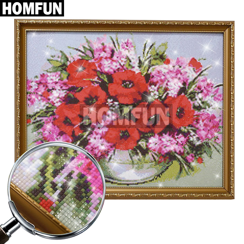 Алмазная живопись HOMFUN AB «П – обзор и цена Succulent Set