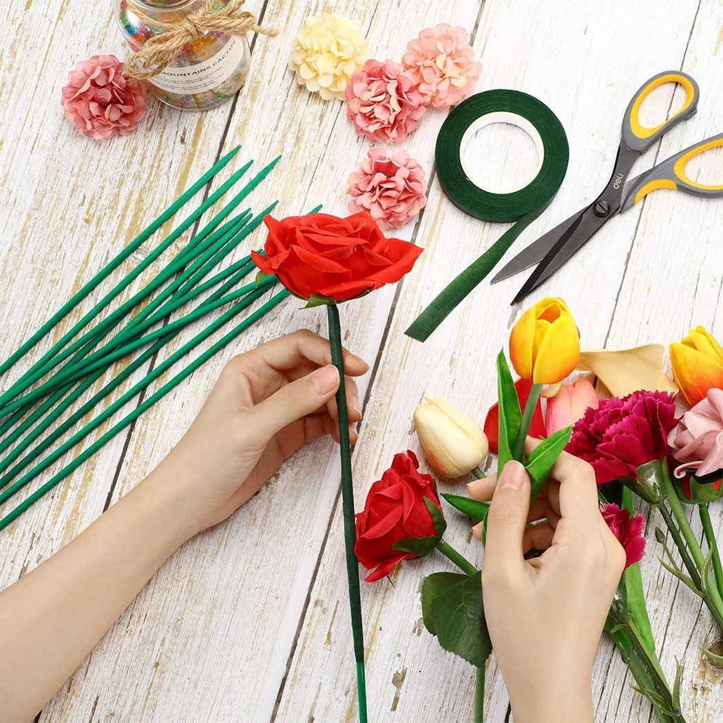 10 шт., зеленые палочки для по – обзор и цена Plant Support Stake
