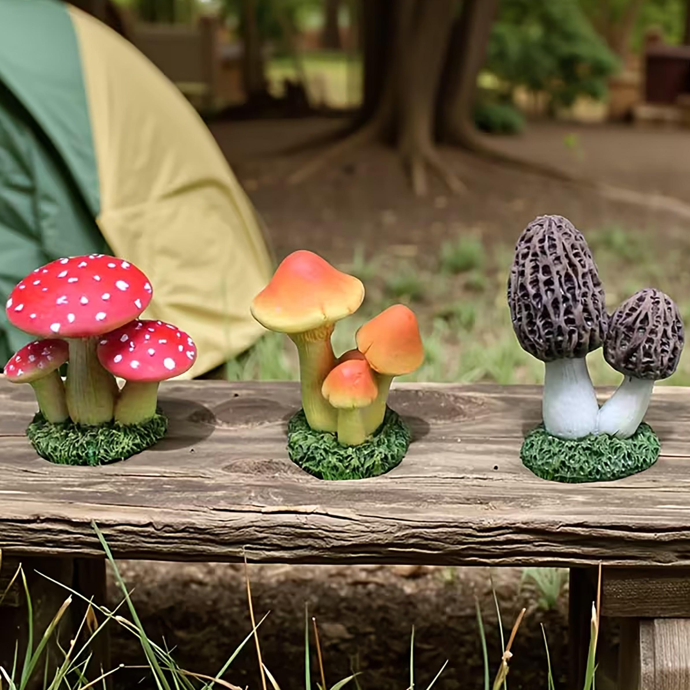 Набор из 3 искусственных грибо – обзор и цена Succulent Set