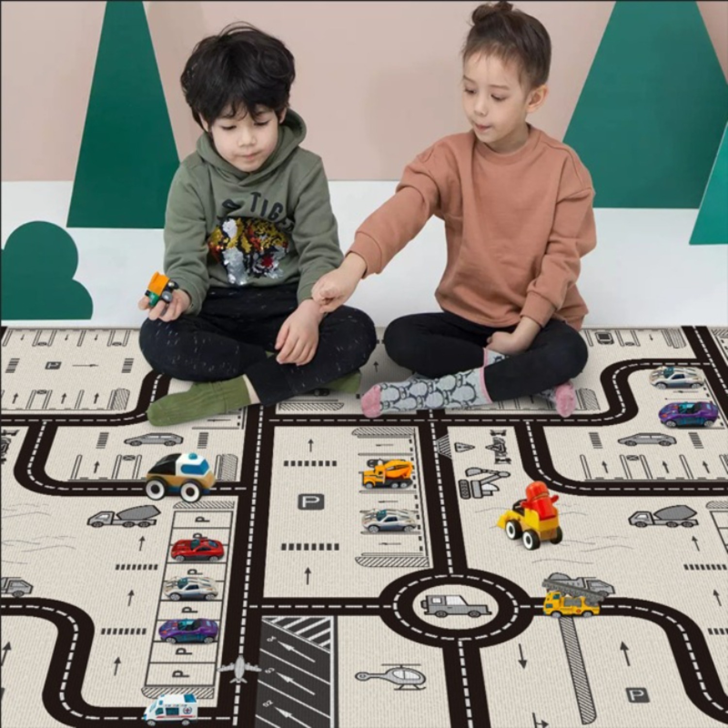 Складной детский игровой коври – обзор и цена Repotting Mat