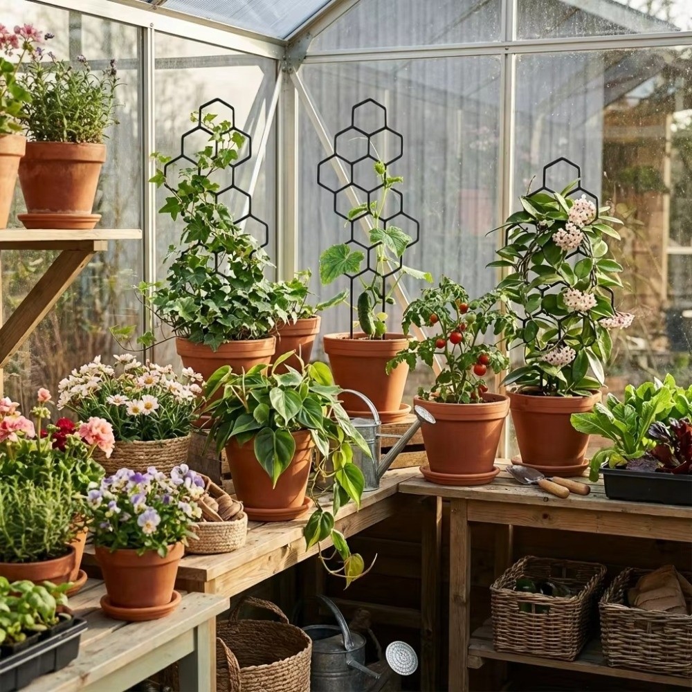 Опора для растений с сотовой к – обзор и цена Terracotta Pot